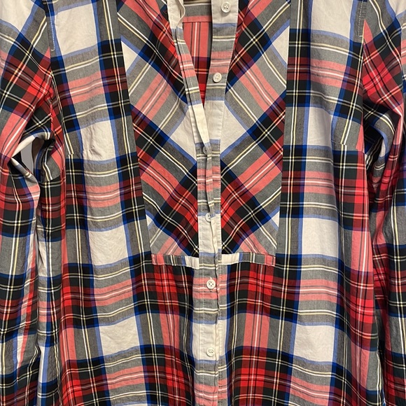 J.Crew - Tartan -Button down shirt - 6Tall - Picture 4 of 17
